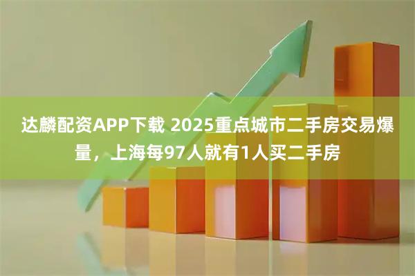 达麟配资APP下载 2025重点城市二手房交易爆量，上海每97人就有1人买二手房